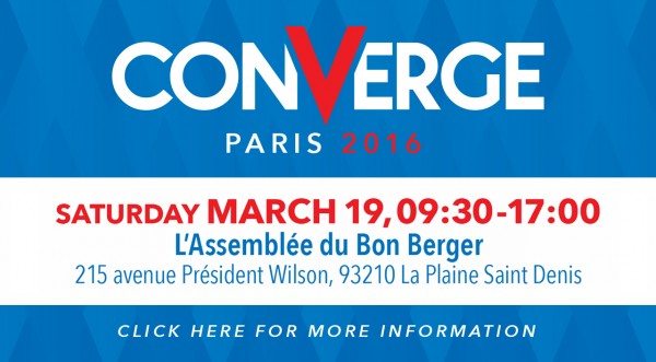 Announcing ConVerge Paris