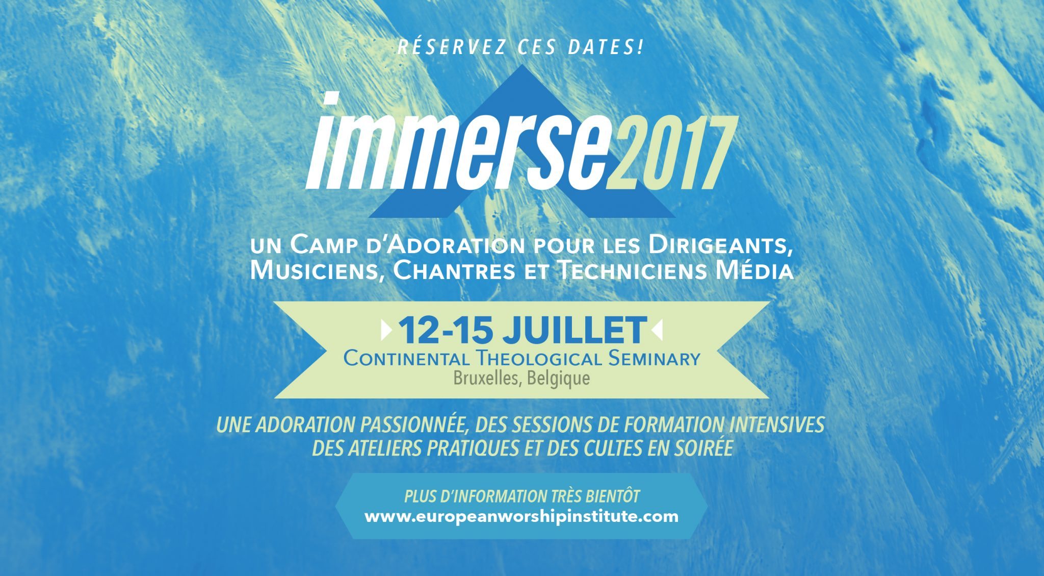 Announcing Immerse Worship Camp