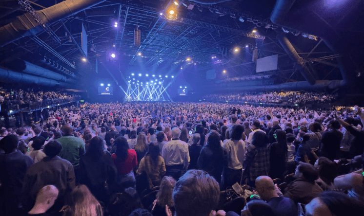 Festival of Hope in Brussels with Franklin Graham Draws 14,000!